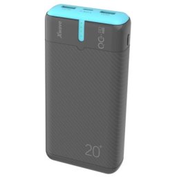Xwave GoEnergy 20e grey+blue Power bank eksterna baterija 20000mAh/20W/PD+QC3.0/3A/2 xUSB/Type-C 279461