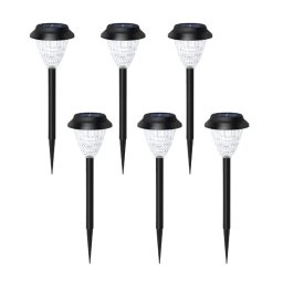 Solarna RGB+toplo bela baštenska lampa - 6 kom. 16834-11834