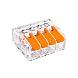 Bezvijačna spojnica-klemna, 4P 0.2-2.5mm2 450V/32A