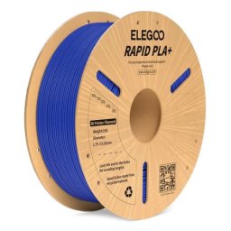 Elegoo RAPID PLA+ 1.75mm Blue 1kg-Paper Plate ( 074549 )