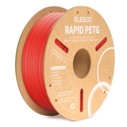 Elegoo RAPID PLA+ 1.75mm Red 1kg-Paper Plate ( 074551 )