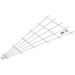 Metalna mreža za cveće zelena ( 356744 )