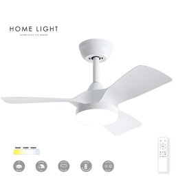 LED LUSTER VENTILATOR 18W/30W FD220 BRYCE BELA BBLINK