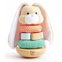 HAPE Bunny dindolino - drvena edukativna igračka za bebe