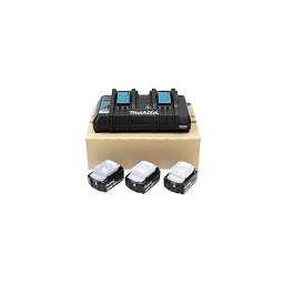 Makita Set Baterija 5 BL 1830B 3Ahx3kom+ DC18RD punjac