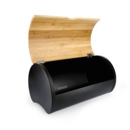 Dekordom kutija za hleb rakel 38x25x21 - black - hml ( 039919 )