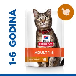 Hill’s Science Plan Cat Adult Ćuretina 85g