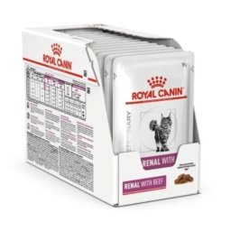 Royal Canin Renal Cat Beef Wet - 1.02 kg