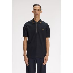 FRED PERRY CREPE POLOZIP MAJICA
