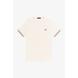 FRED PERRY CUFT MAJICA ECRU