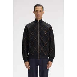 FRED PERRY ANGYLE TRACK JAKNA BLACK