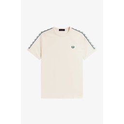 FRED PERRY RINGER MAJICA ECRU