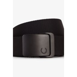 FRED PERRY WEBBING KAIŠ BLK
