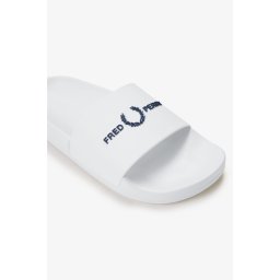 FRED PERRY BRANDED PAPUČE WHTN