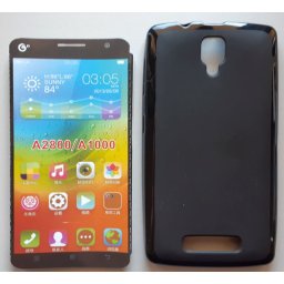 TPU maska Pudding za Lenovo A1000 2014 (4.0") CRNA