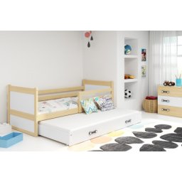 Baloo bonny krevet za dve osobe 190X80 pine beli ( 8436 )