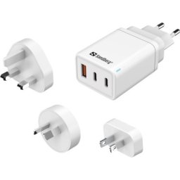 Sandberg USB-C/A 65W 441-59 3in1 TravelCharger
