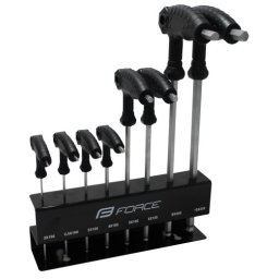 Force set od 8 t šestougaonih (imbus) ključeva force 2-10mm sa stalkom ( 89510 )