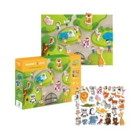 Igra sa magnetima Zoološki vrt 35 delova Dodotoys