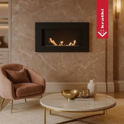 Zidni biokamin DELTA FLAT TÜV