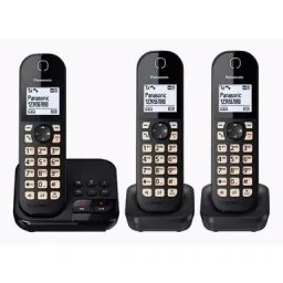 Bežicni telefon Panasonic KX-TGC463GB sa tri slušalice i sekretaricom