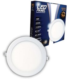 Led panel Lumax LUMUPO-18W-6500K ugrad-okrugli