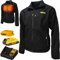 DeWalt DCHJ090BD1 Soft-Shell jakna sa grejačima, 1x2.0Ah, sa adapterom L