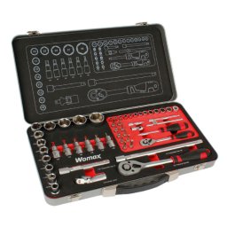 Ključ nasadni 1/2" i 1/4" set 51 kom WOMAX