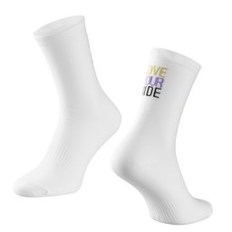 Force čarape force love your ride, bela s-m/36-41 ( 90085809 )