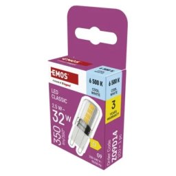 Emos zq9d14 Led sijalica classic jc 2,5w(32w) 350lm g9 cw ( 3767 )