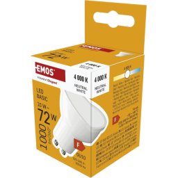 Emos zl8f53 Led sijalica basic mr16 10w(72w) 1000lm gu10 nw ( 3781 )