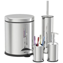 Zilan ZLN4605 Set za kupatilo, inox