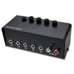 Stereo switching box
