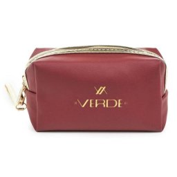Verde bordo Neseser cetvrtasti sa zlatnim paspulom 0237, 18×7×10 cm ( 16NSV0237DB )