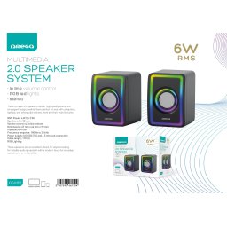Zvucnik Omega OGG155 USB 6W