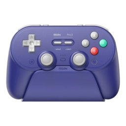 8BitDo Pro 3 BT/2.4Ghz/Multi platform/Vibracija/Hall Effect/TMR/Purple edition+Dock Bežični gamepad