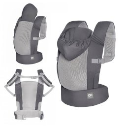 KINDERKRAFT NOSILJKA ZA BEBU CARRYBEE GREY