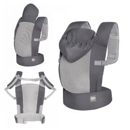 KINDERKRAFT NOSILJKA ZA BEBU CARRYBEE GREY