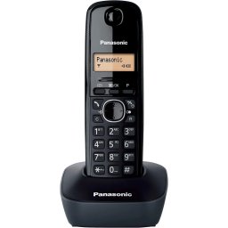 Bežični telefon Panasonic KX-TG1611SPH crni