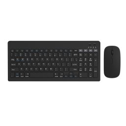 Tastatura + mis OKM2658B bezicna punjiva crna