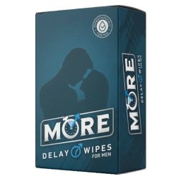 More Delay Wipes Vlažne Maramice za Muškarce 6 komada