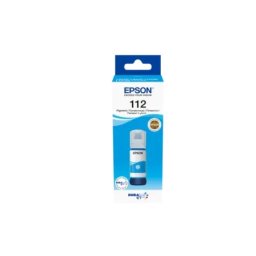 Epson 112 EcoTank pigment cyan ink bottle ( C13T06C24A )