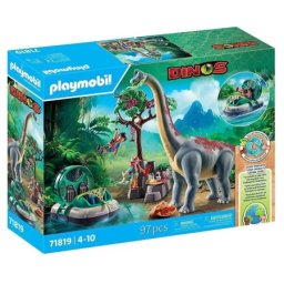 Playmobil Dinos Set sa brahiosaurusom i hoverkraftom ( 1044521 )