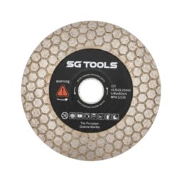 SG TOOLS SG50012 dijamantska ploča za sečenje i brušenje keramike 125 x 1.8mm ( SG50012 )