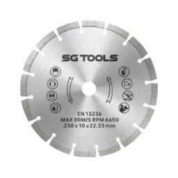 SG TOOLS SG50019 dijamantska ploča za sečenje betona 350mm, laserski varena ( SG50019 )