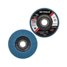 SG TOOLS SG11014 Cirkonijum flap disk 115mm, AZ 80, Inox Premium ( SG11014 )