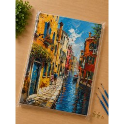 BOJENJE PO BROJEVIMA SET VENECIJA 40X50CM *AK