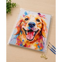 BOJENJE PO BROJEVIMA SET PAS 40X50CM *AK