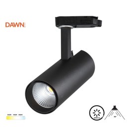 DAWN LED REFLEKTOR SINSKI EL-T21D020 20W CCT CRNI TROFAZNI