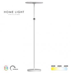 PODNA LAMPA LT400CR 40W+8W RGB/CCT DIM BELA